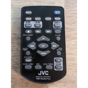 JVC Remote RM-SUXLP5J NEW BATTERY‎